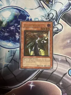 (YVH) Yugioh! Violet Witch - CRMS-EN097 - Ultimate Rare Unlimited LP/MP - Image 1