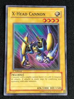 YUGIOH X-HEAD CANNON MFC-004 1ST SUPER LP - Image 1