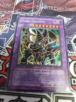 Yugioh Dark Paladin LP Secret Rare Limited Edition DMG-001 - Image 1