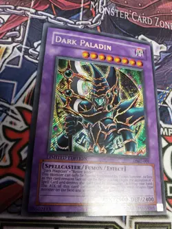 Yugioh Dark Paladin LP Secret Rare Limited Edition DMG-001 - Image 2