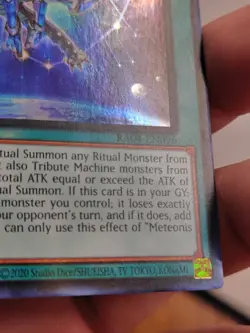 Yugioh! Meteonis Drytron - RA04-EN096 - Super Rare - 1st Edition nm - Image 3