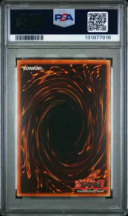 2003 Yu-Gi-Oh! Skilled White Magician Magician's Force MFC 1st Ed Super PSA 9 - Image 2
