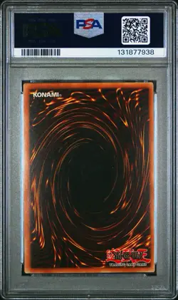 2003 Yu-Gi-Oh! Spell Vanishing Dark Crisis DCR 1st Edition Super Rare PSA 9 - Image 2