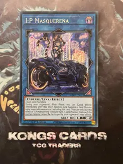 RA02-EN042 "I:P Masquerena" Secret Rare YuGiOh! NEW - Image 1