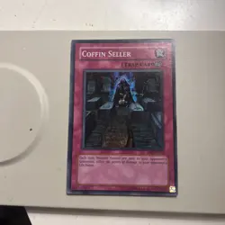 Yugioh Coffin Seller DR1-EN041 Super Rare - Near mint - Image 1