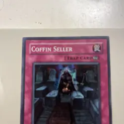 Yugioh Coffin Seller DR1-EN041 Super Rare - Near mint - Image 2