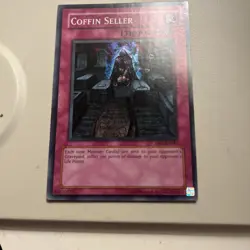 Yugioh Coffin Seller DR1-EN041 Super Rare - Near mint - Image 3