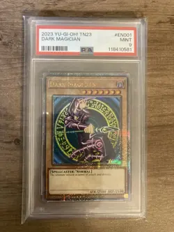 2023 YU-GI-OH! 25TH ANNIVERSARY TIN: TN23-EN001 DARK MAGICIAN PSA 9 - Image 1