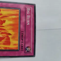 1996 Yu-Gi-Oh! 1st Edition Foil Big Burn #IOC-047 - Image 3