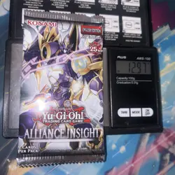 Heavy 12.97g Yu Gi Oh Sealed Alliance Insight booster Pack - Image 1