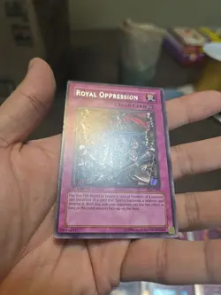 Yugioh Royal Oppression LOD-091 1st Ed Silver Foil Rare - VLP-NM - Image 5
