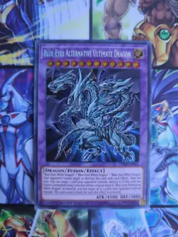 Yu-Gi-Oh Blue-Eyes Alternative Ultimate Dragon Prismatic Secret Rare TN19-EN001 - Image 1