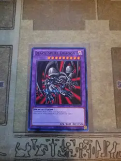YUGIOH BLACK SKULL DRAGON LDS1-EN012 COMMON 1ST ED LP/VLP - Image 1