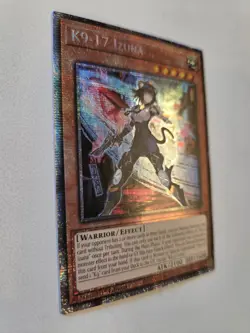 K9-17 Izuna JUSH-EN031 Starlight Rare Yugioh 1st Edition Justice Hunters Mint - Image 2