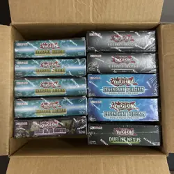 Yu-Gi-Oh! YGO Sealed Mixed Booster Box Lot (10 Total BB) - Image 1