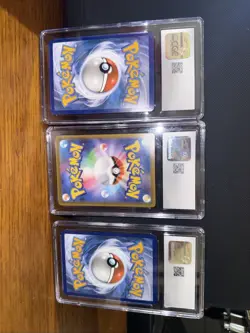 Slowpoke CGC 10, Dragonite VSTAR 9,5 Y PARASOL LADY 8. Pokemons Cards Graded - Image 2
