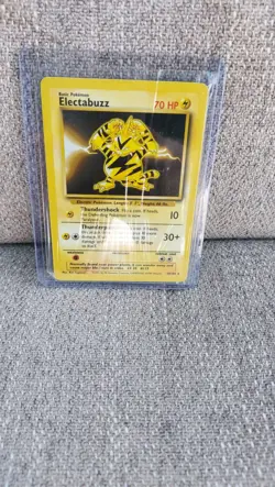Pokemon TCG Electabuzz Base Set Non-Holo Card 20/102 WOTC HP - Image 5