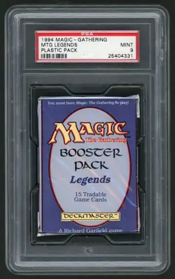 MTG Magic the Gathering Legends Booster Pack PSA 9 Gaming Cards TCG - Image 1
