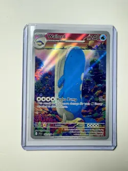 Wailord 162/159 Pokemon Trading Card Game Sv09: Journey Together Holo NM - Image 3