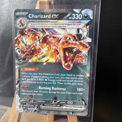 Pokemon TCG Charizard EX Obsidian Flames Holo Card 125/197 NM - Image 4
