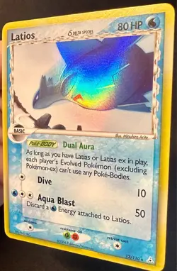 Latios Delta Species 12/110 2006 EX Holon Phantoms Pokemon Card Holo Rare Nm/Vlp - Image 3
