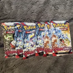 Pokemon Scarlet & Violet Base Booster Pack SV1 | Factory Sealed | 10 Cards - Image 1