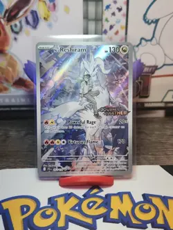 Pokemon TCG N's Reshiram 167/159 Journey Together Holo IR Stamped NM Card - Image 1