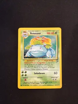 Pokemon TCG Venusaur Card 18/130 Base Set 2 - Image 1