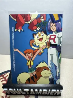 Topps Pokemon Tv Animation Series TV 8 gary Oak Foil Card - Image 2