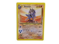 Pokemon Neo Discovery Set Unlimited Print Omastar Card #43/75 Uncommon Used VGC - Image 2