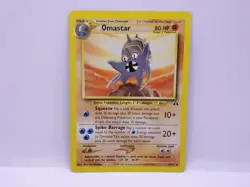 Pokemon Neo Discovery Set Unlimited Print Omastar Card #43/75 Uncommon Used VGC - Image 4