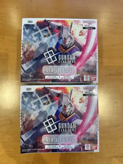 Gundam Card Game TCG GD-01 Booster Boxes First Print Run - Image 1