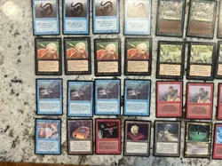 Mtg Dark Edition Lot x100 - Magic The Gathering The Dark Card Lot LP-Played - Image 2