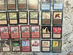 Mtg Dark Edition Lot x100 - Magic The Gathering The Dark Card Lot LP-Played - Image 3