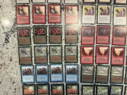 Mtg Dark Edition Lot x100 - Magic The Gathering The Dark Card Lot LP-Played - Image 5