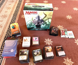 Large Magic the Gathering Card Lot and Battle for Zendikar Gift Box Set - Image 1