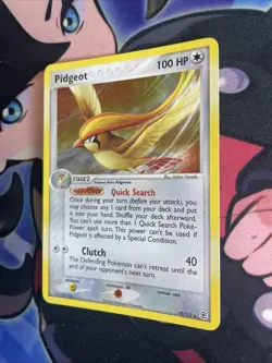 Pidgeot 10/112 Firered & Leafgreen Pokemon Trading Card Game - Holo NM - Image 3