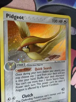 Pidgeot 10/112 Firered & Leafgreen Pokemon Trading Card Game - Holo NM - Image 4