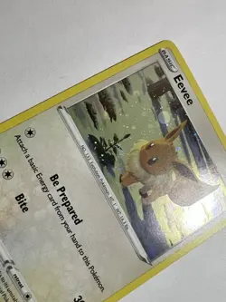 Eevee SWSH190 SWSH: Sword & Shield Promo Cards Holo DOUBLE SWIRL ?? - Image 2