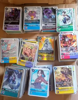 Digimon Trading Cards Bundle - 60 Cards - Very Good Condition - Image 1