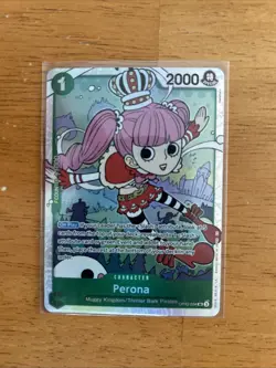 Perona SR - OP12-034 - NM Raw - One Piece TCG Card - Image 1