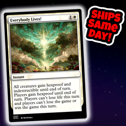 Everybody Lives! - Custom Art Magic: The Gathering Playtest Card - Commander - Image 1