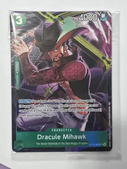 Dracule Mihawk (Illustration Box Vol.4) ST12-003 One Piece Promotion Cards Foil - Image 1