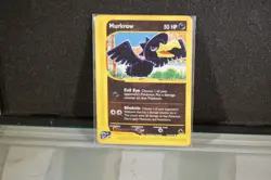 H - Skyridge Pokemon Murkrow White Circle E Series 2002 79/144 Card (#2411) - Image 1