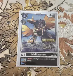 Digimon Card Game Maildramon Winner Foil P-154 Promo - Image 1