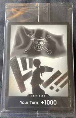 One Piece TCG - Special DON!! Set Vol.1 LUFFY Promo Don Card Sealed / Unplayed - Image 1