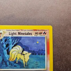 Light Ninetales 50/105 Pokemon Neo Destiny Card - LP - Image 3