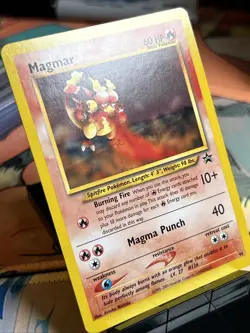 Magmar Black Star Promo Regular Near Mint Vintage Card 44/53 WOTC - Image 2