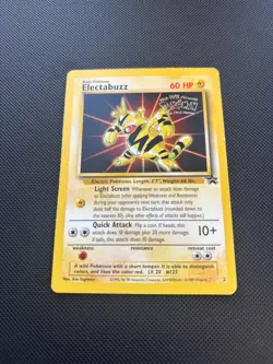 Pokemon Card Black Star Promo Electabuzz 2 WB Movie Promo WOTC - Image 2
