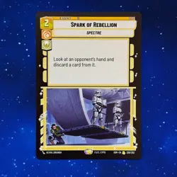 Spark Of Rebellion Event Spectre 200 Star Wars Unlimited SWU SOR Card Rare #200 - Image 1